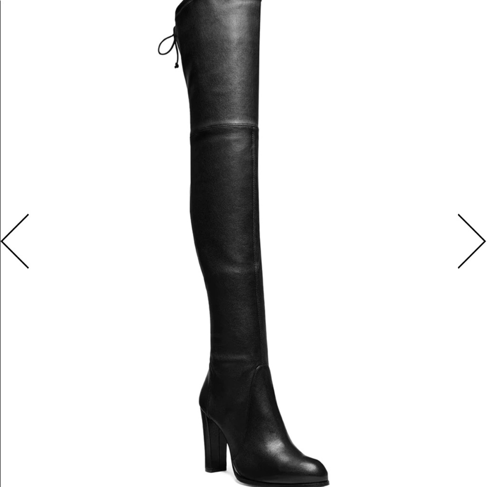 Stuart Weitzman Leather Highland OTK Boot
